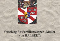 Vorschlag für Familienwappen ‚Müller’  von HALBERTs