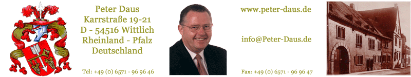 Willkommen bei Peter Daus, Wittlich, Rheinland-Pfalz