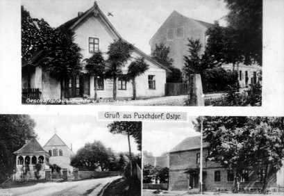  Puschdorf - Postkarte1 